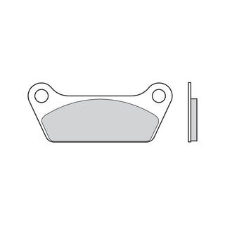 BREMBO Street Carbon Ceramic Bremsbeläge - 07HD0507