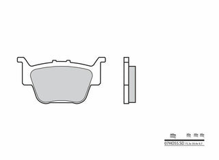 BREMBO Off-Road Sintermetall-Bremsbeläge - 07HO55SD 