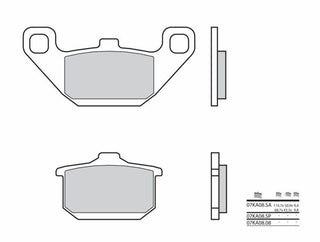 BREMBO Street Sintermetall-Bremsbeläge - 07KA08SA 