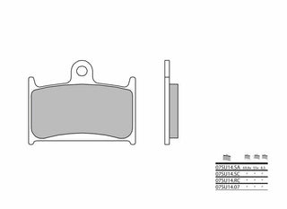 BREMBO Street Carbon Ceramic Bremsbeläge - 07SU1407
