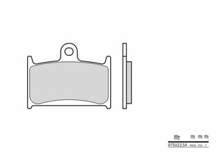 BREMBO Street Sintered Metal Brake pads - 07SU22SA
