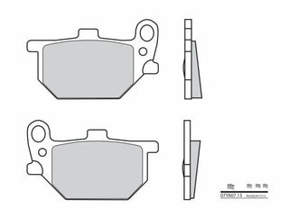 BREMBO Street Carbon Ceramic Bremsbeläge - 07YA0713