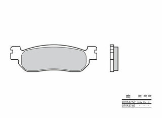 BREMBO Street Sintermetall-Bremsbeläge - 07YA37SP 