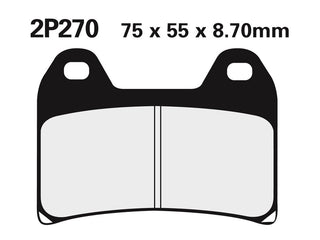 NISSIN Street /Off-Road Sintered Metal Brake pads - 2P-270ST
