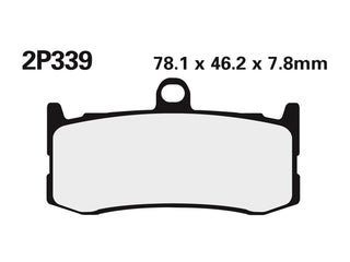 NISSIN Street /Off-Road Sintered Metal Brake pads - 2P-339ST