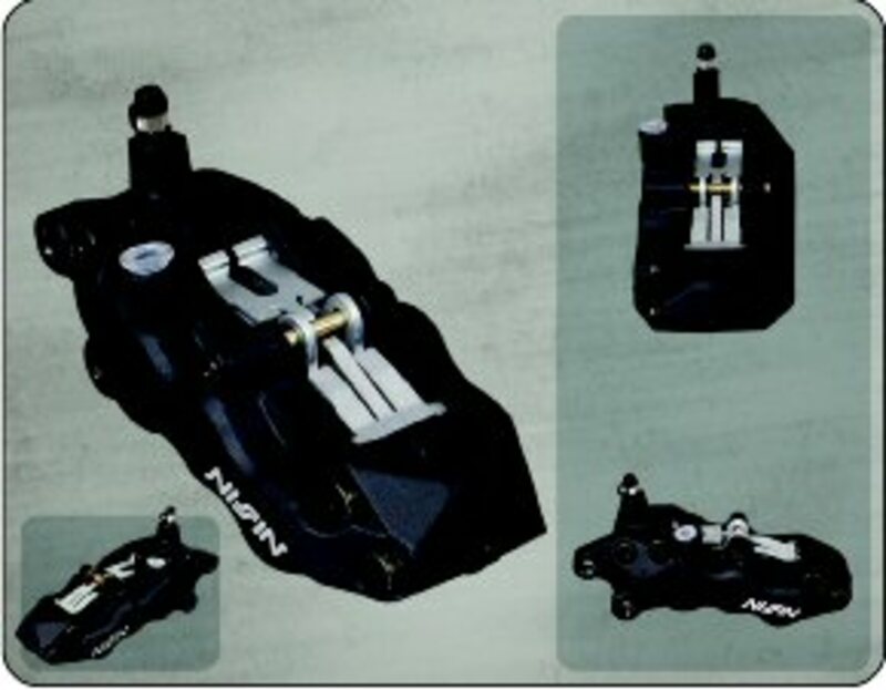 ETRIER 6 PISTONS NOIR DROIT