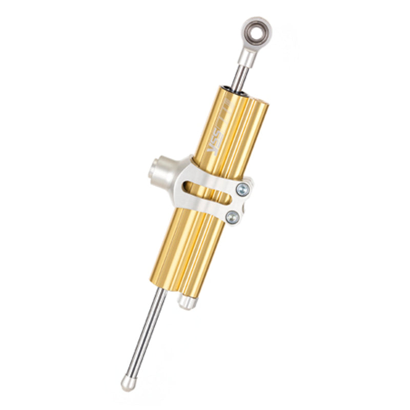 YSS Steering Damper Stroke 75 Gold