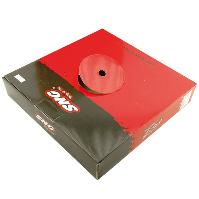 ALHONGA Cable Cover - Box with 30m of rolled steel and plastic Buitenkabel, black