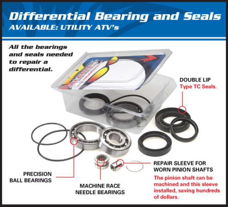 ALL BALLS Front Differential Bearing & Seal Kit Can Am