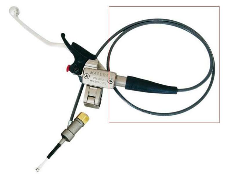 HYMEC CARBON HOSE, LENGTH 1045MM