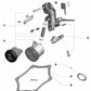 MIRROR SUPPORT FOR 195 MASTER CYLINDER