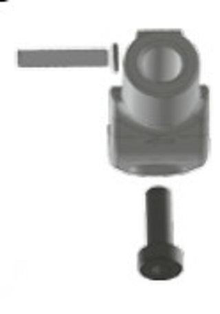 MAGURA HC1 Hauptbremszylinder schwarz Rückspiegelhalter 