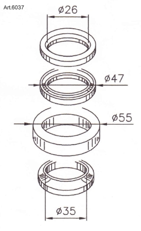 BUZZETTI Steering Bearings - 1043368
