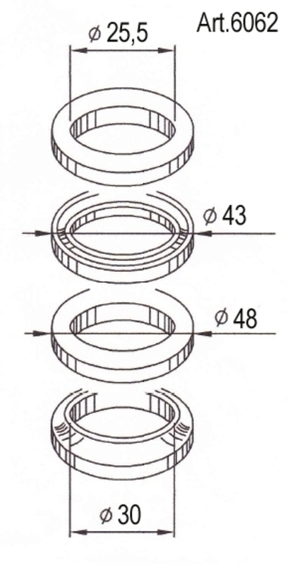BUZZETTI Steering Bearings - 1043374
