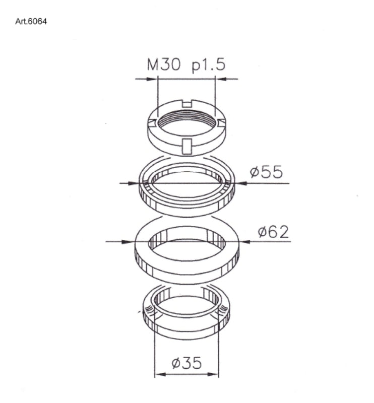 BUZZETTI Steering Bearings - 1043375