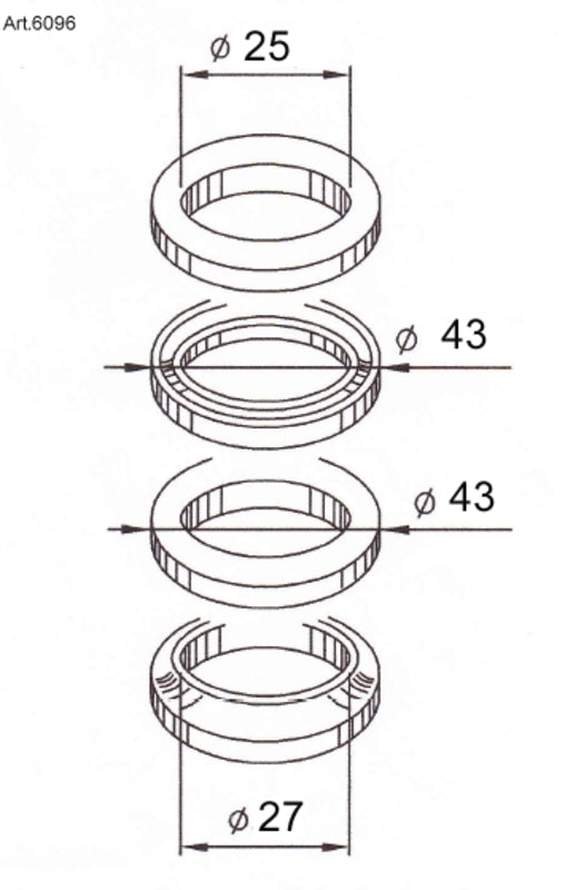 BUZZETTI Steering Bearings - 1043384