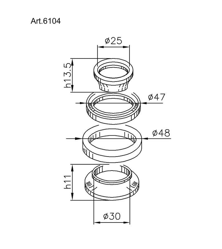 BUZZETTI Steering Bearings - 1043387
