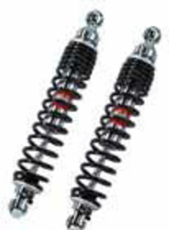BITUBO WGE02 Twin Rear Shock Absorbers - Black