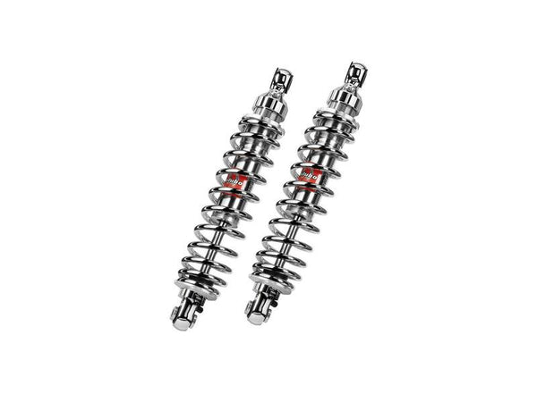BITUBO WMB03 Twin Rear Shock Absorbers - Chrome