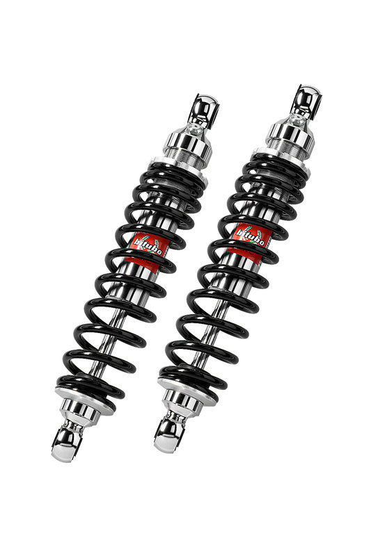 BITUBO WMB03 Twin Rear Shock Absorbers - Black
