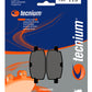 TECNIUM Street Organic Brake pads - MA119