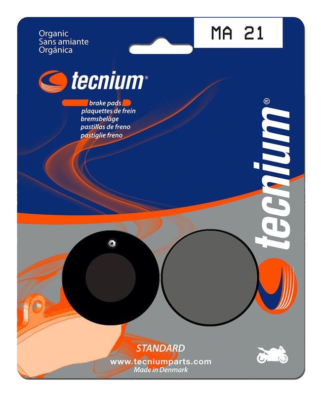TECNIUM Street Organic Brake pads - MA21