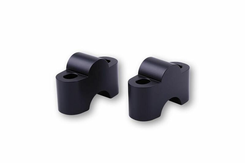 LSL Bar Mounts Ã˜22,2mm +25mm Black