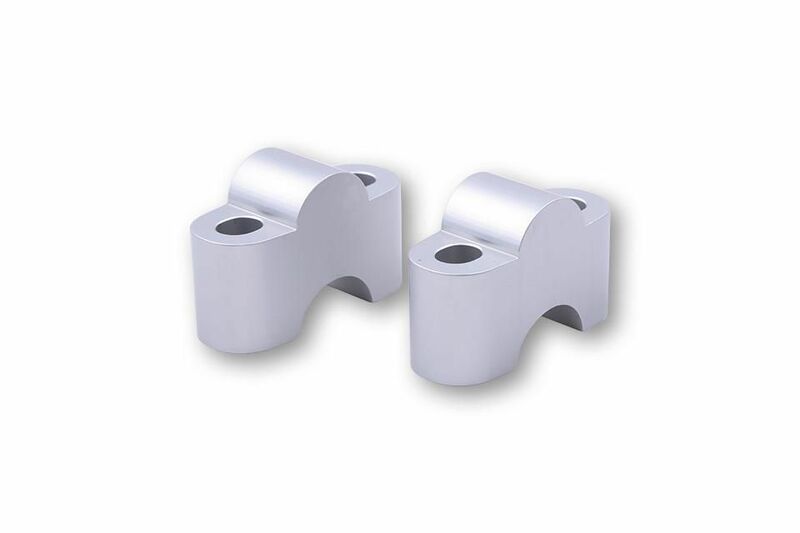 LSL Bar Mounts Ã˜22,2mm +25mm Silver