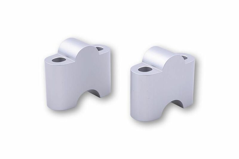 LSL Bar Mounts Ã˜22,2mm +35mm Silver