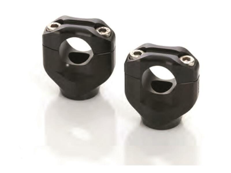 LSL Bar Mounts Ã˜ 28,5mm + 30mm Black Honda CBF1000