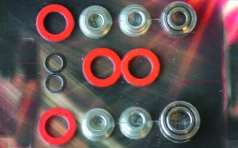 SHOCK ABSORBER BEARING KIT FOR YAMAHA YZ125/250 1992-93