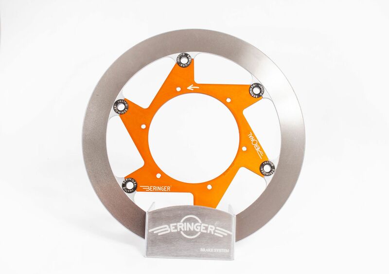 BERINGER Aeronal Stainless Steel Floating Brake Disc - Orange KT5LGOMMI