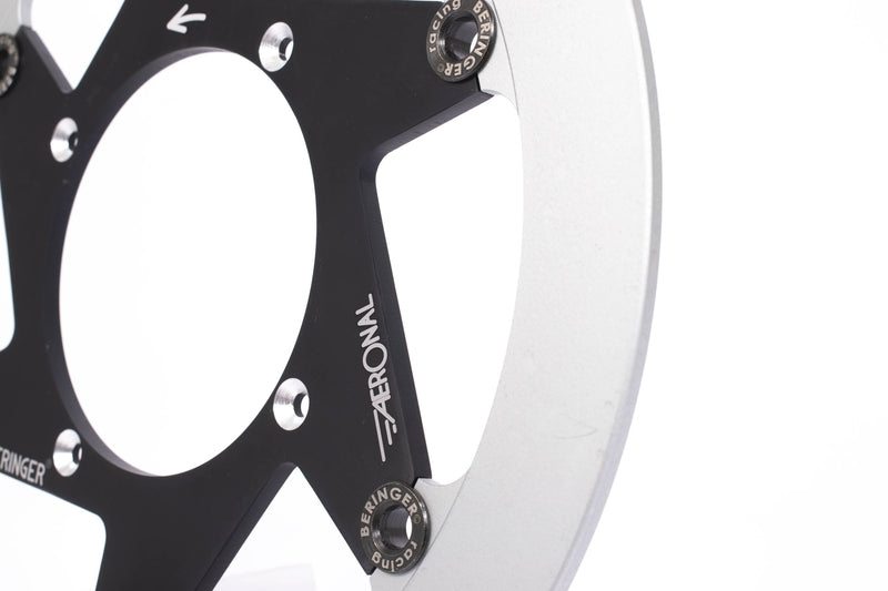 BERINGER Aeronal Stainless Steel Floating Brake Disc - Black TM3LGBI