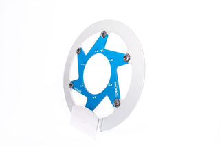 BERINGER Aeronal Cast Iron Floating Brake Disc - Blue Y21LGBLF