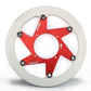 BERINGER Aeronal Cast Iron Floating Brake Disc - Red Y21LGRF