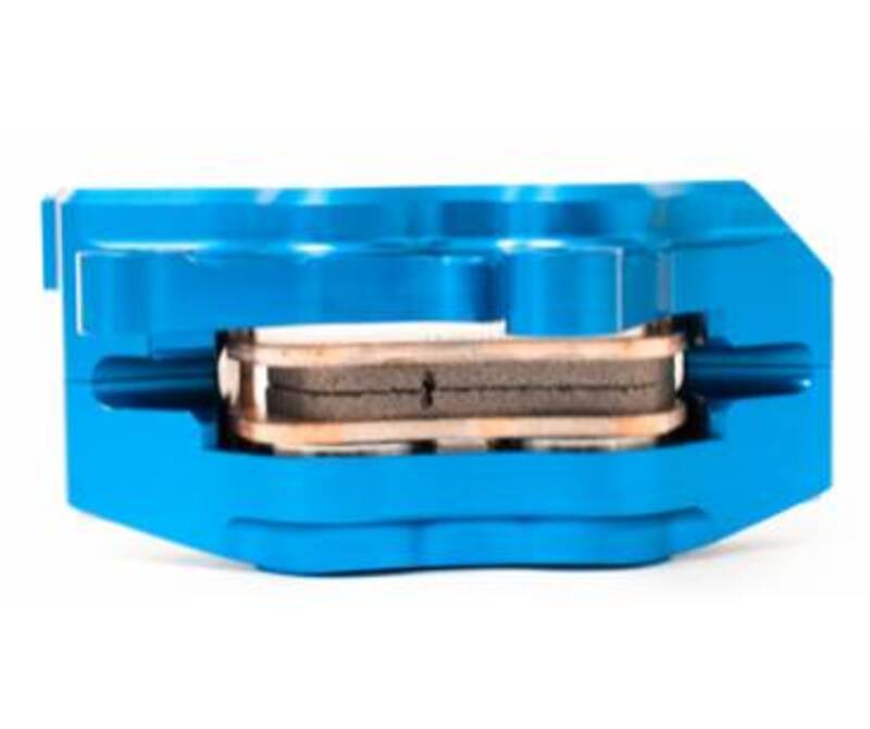 BERINGER AerotecÂ® MX Left Axial Brake Caliper 4 Pistons Blue - 1048154