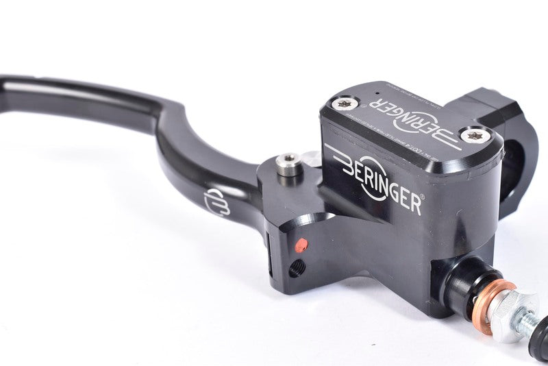 BERINGER Classic Harley Axial Brake Master Cylinder Ã˜17,5mm Integrated Reservoir Black (Type A Lever - 16cm Black)