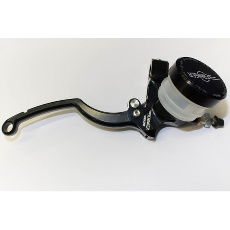 BERINGER Classic Axial Brake Master Cylinder Ã˜17,5mm Plug-In Reservoir Black (Type A Lever - 16cm Silver)