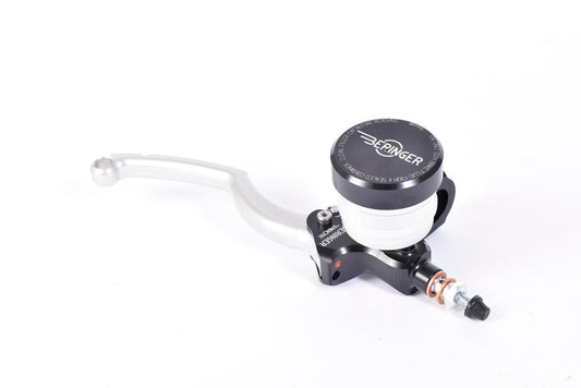 BERINGER Classic Axial Brake Master Cylinder Ã˜20,5mm Sperated Reservoir Black (Type A lever - 16cm Silver)