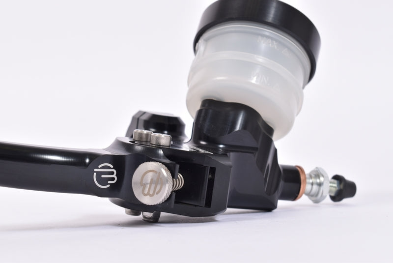 BERINGER Classic Racing Axial Brake Master Cylinder Ã˜17,5mm Plug-In Reservoir Black (Type A Lever - 16cm Black)
