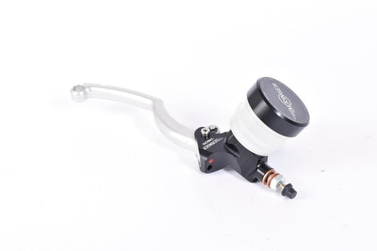 BERINGER Classic Racing Axial Brake Master Cylinder Ã˜17,5mm Plug-In Reservoir Black (Type A Lever - 16cm Silver)