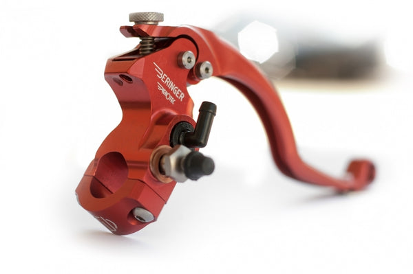 BERINGER AerotecÂ® Ã˜12,7mm Radial Clutch Master Cylinder Separated Reservoir Red (Type 5 Lever - 16cm)
