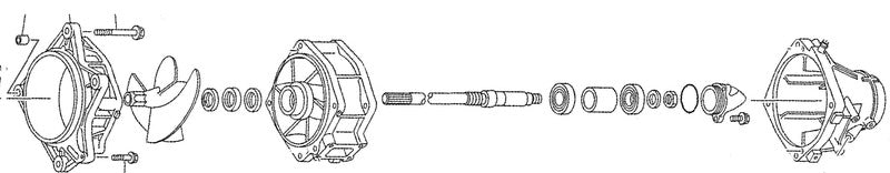 WSM Yamaha GP 800 Turbine repair kit