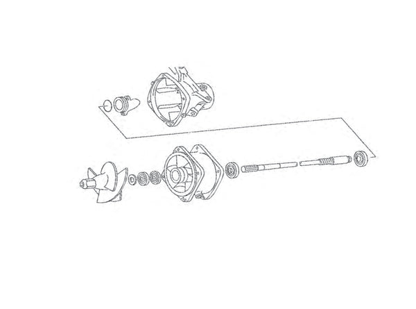 WSM Yamaha Super Jet 650 Turbine repair kit