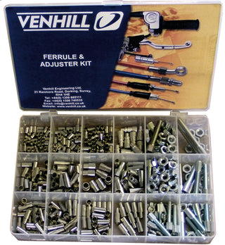 VENHILL Adjuster Ferrule - Box of 459 pieces cable rubber boot