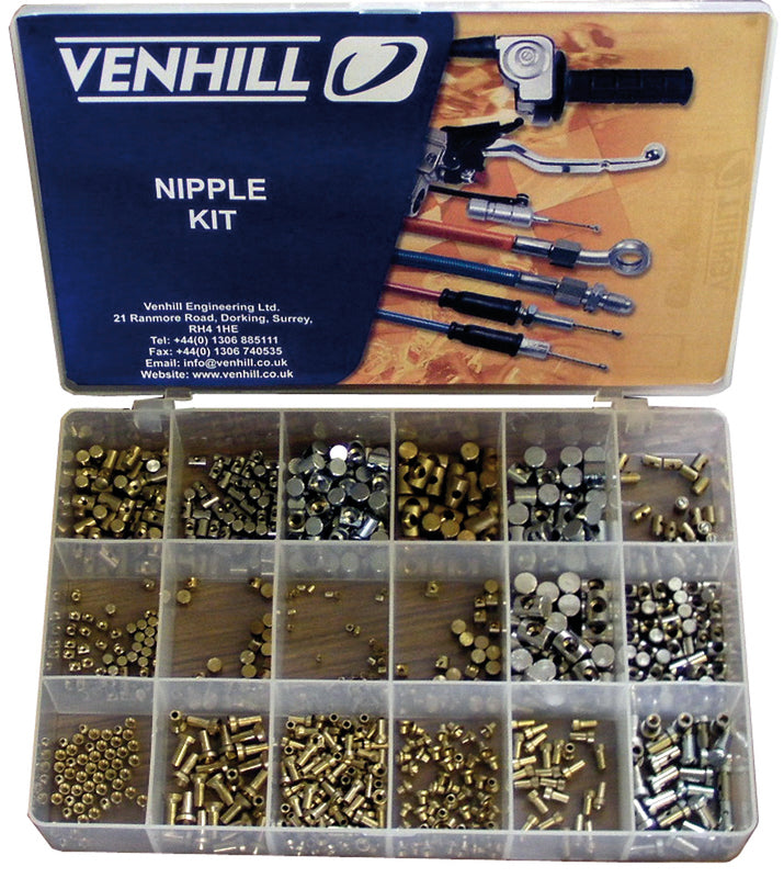 VENHILL Nipple - Box of 700 pieces cable nipple