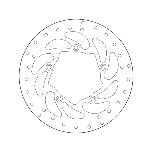 BREMBO Oro Fix Brake Disc - 68B407P9