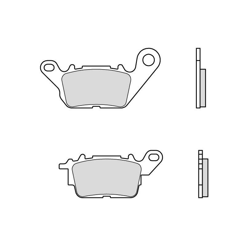BREMBO Scooter Carbon Ceramic Brake pads - 07113CC