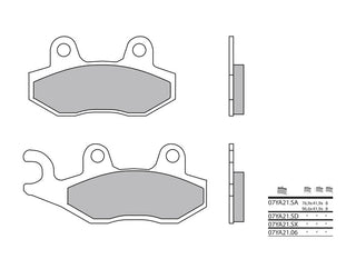 BREMBO Street Sintermetall-Bremsbeläge - 07YA21LA 