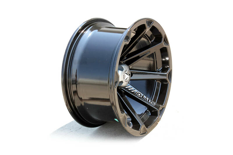 MSA WHEELS M12 Diesel Utility Rim - Black 15x7 - 1049650